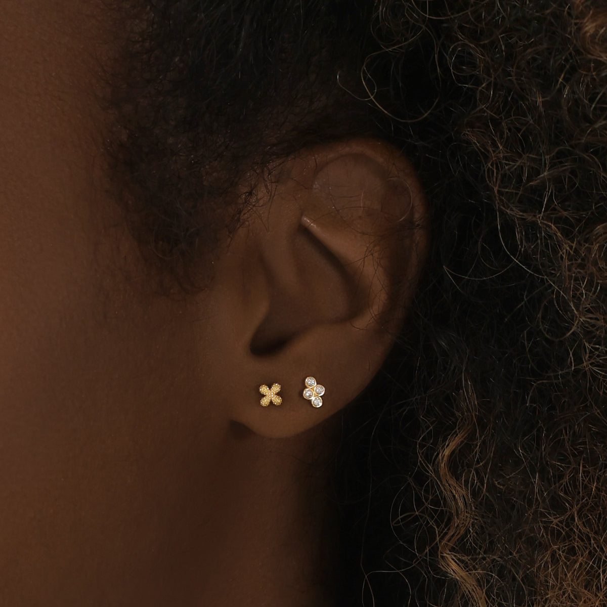 Floral Stud Earrings