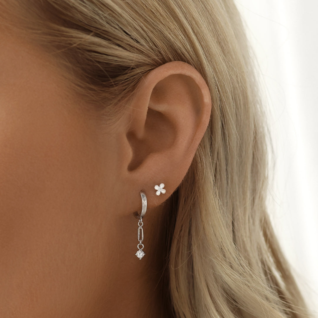 Floral Stud Earrings 4