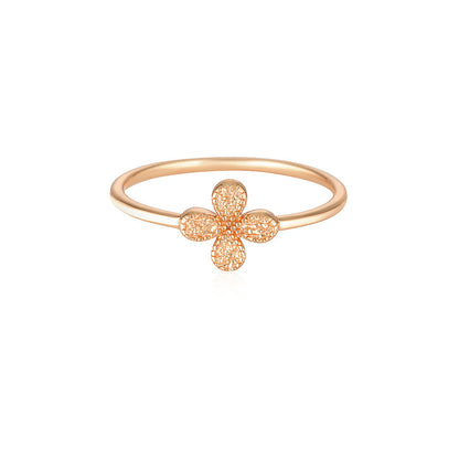 Delicate Bloom Floral Wedding Band 1
