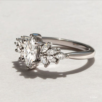 Solitaire-Oval Lab Grown Diamond Engagement Ring