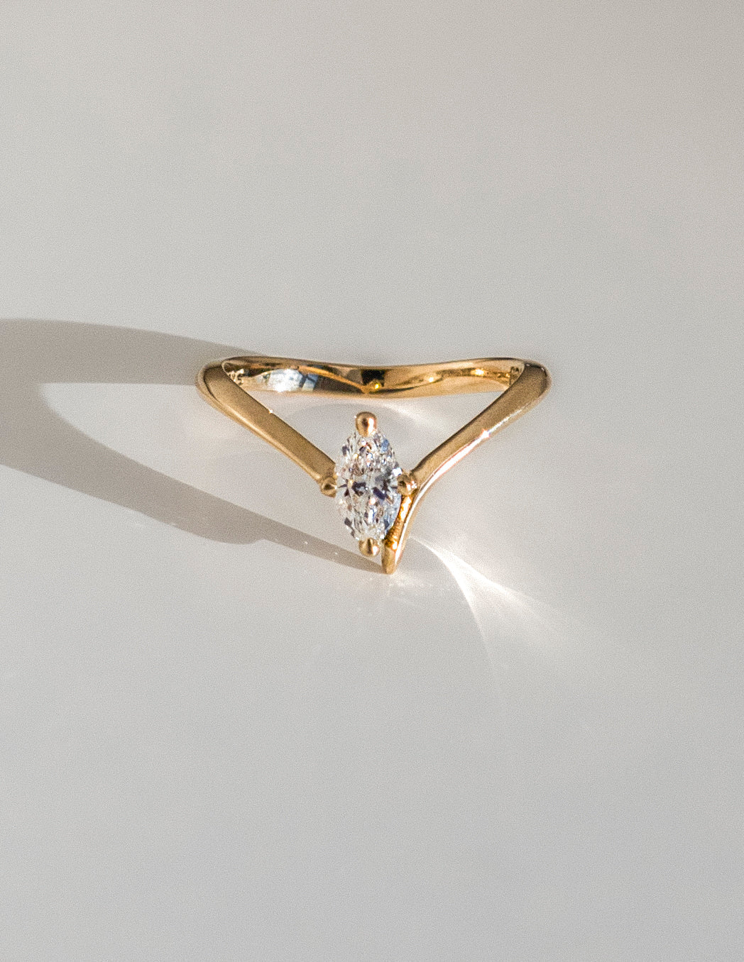 Solitaire-Oval Lab Grown Diamond Engagement Ring
