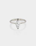 Load image into Gallery viewer, Radiant Romance: 2.0 CT Marquise Lab Grown Diamond Solitaire Engagement Ring 1
