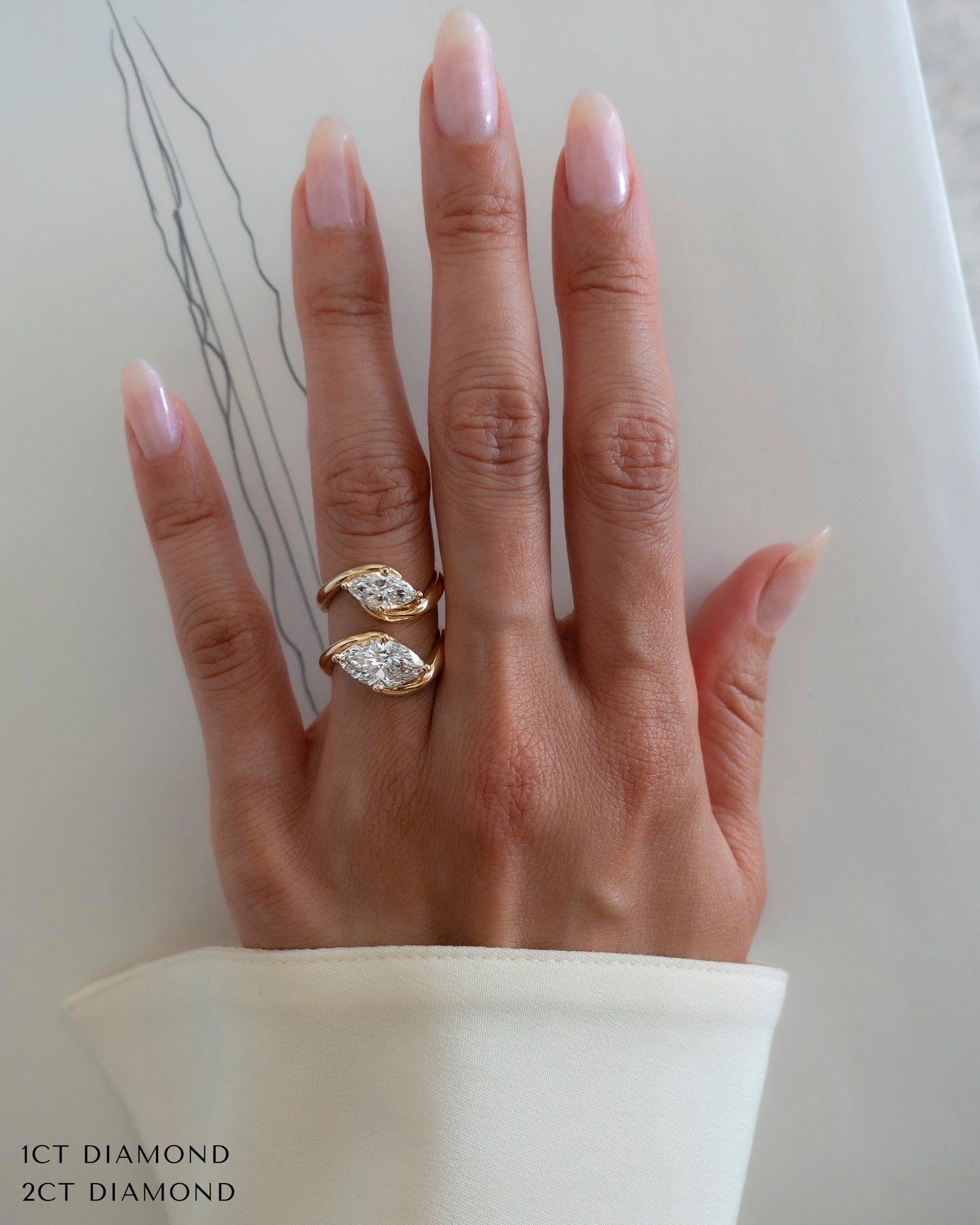 Solitaire-Oval Lab Grown Diamond Engagement Ring