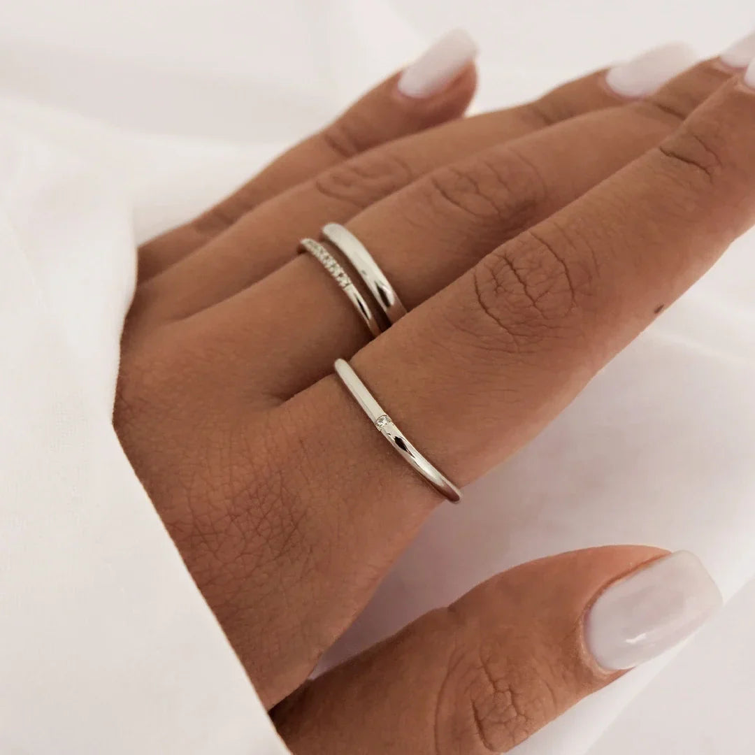 0.2 CT Round Lab-Grown Diamond Wedding Band 8