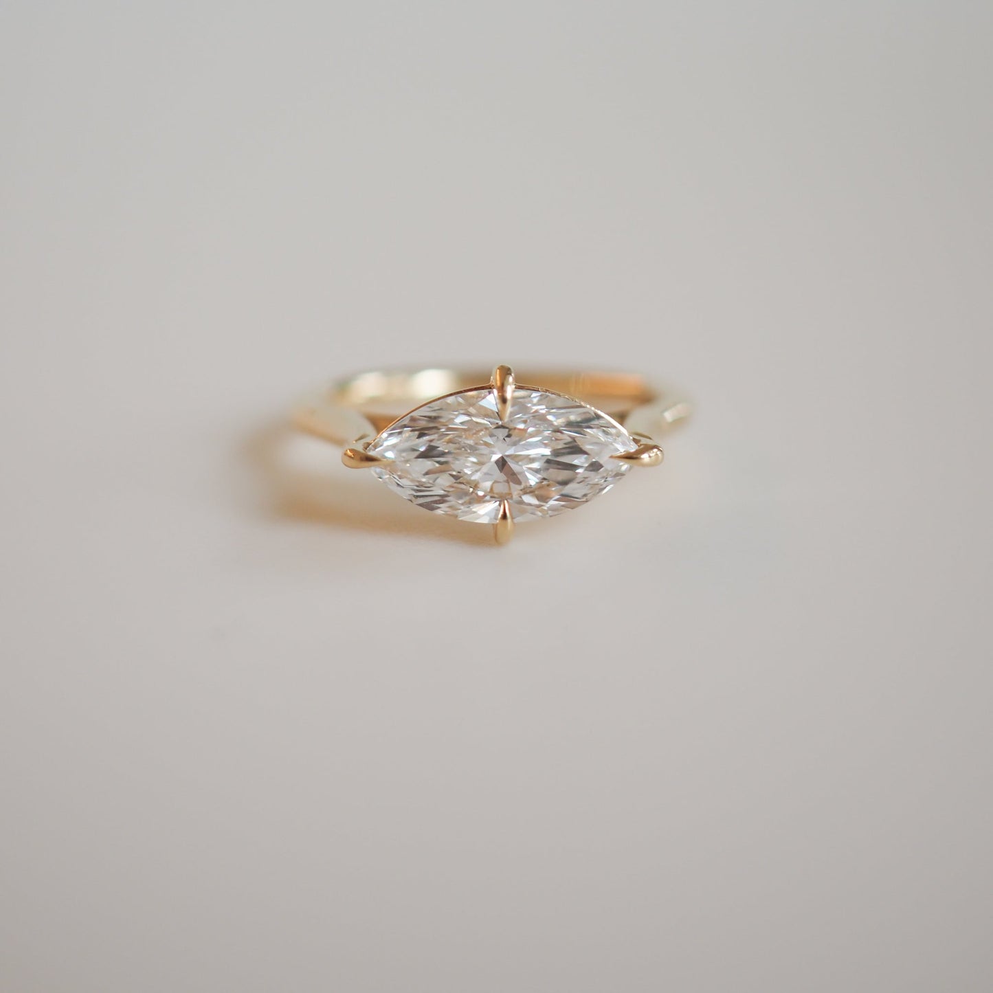 Solitaire-Oval Lab Grown Diamond Engagement Ring