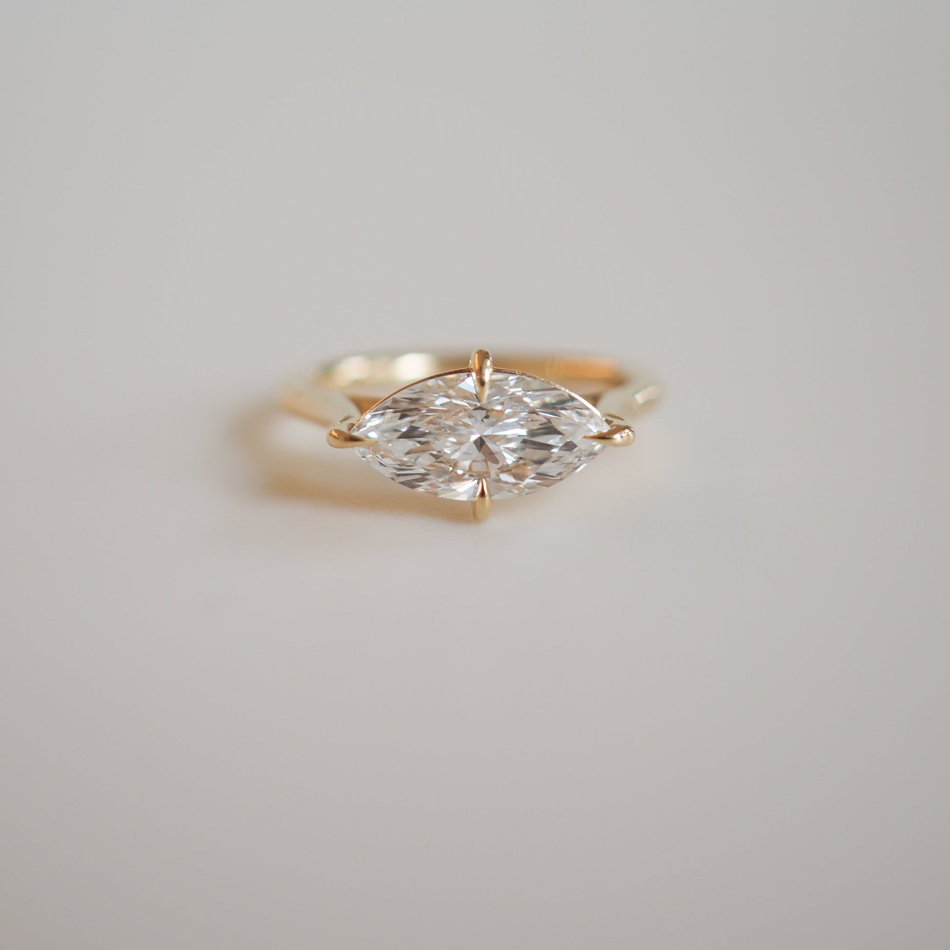 Solitaire-Oval Lab Grown Diamond Engagement Ring