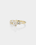 Load image into Gallery viewer, 2.0 CT Round Lab Grown Diamond Cluster Sparkle Engagement Ring
