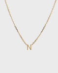 Load image into Gallery viewer, Elegant Gold Initial Choker Necklace
