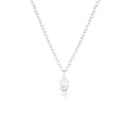 Load image into Gallery viewer, 0.3 TCW Pear-Shaped Lab-Grown Diamond Bezel Necklace in Gold
