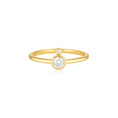 Load image into Gallery viewer, Golden Halo 0.50 CT Round Lab-Grown Diamond Wedding Band
