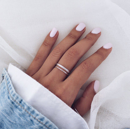 Timeless Braided Elegance Wedding Band 3
