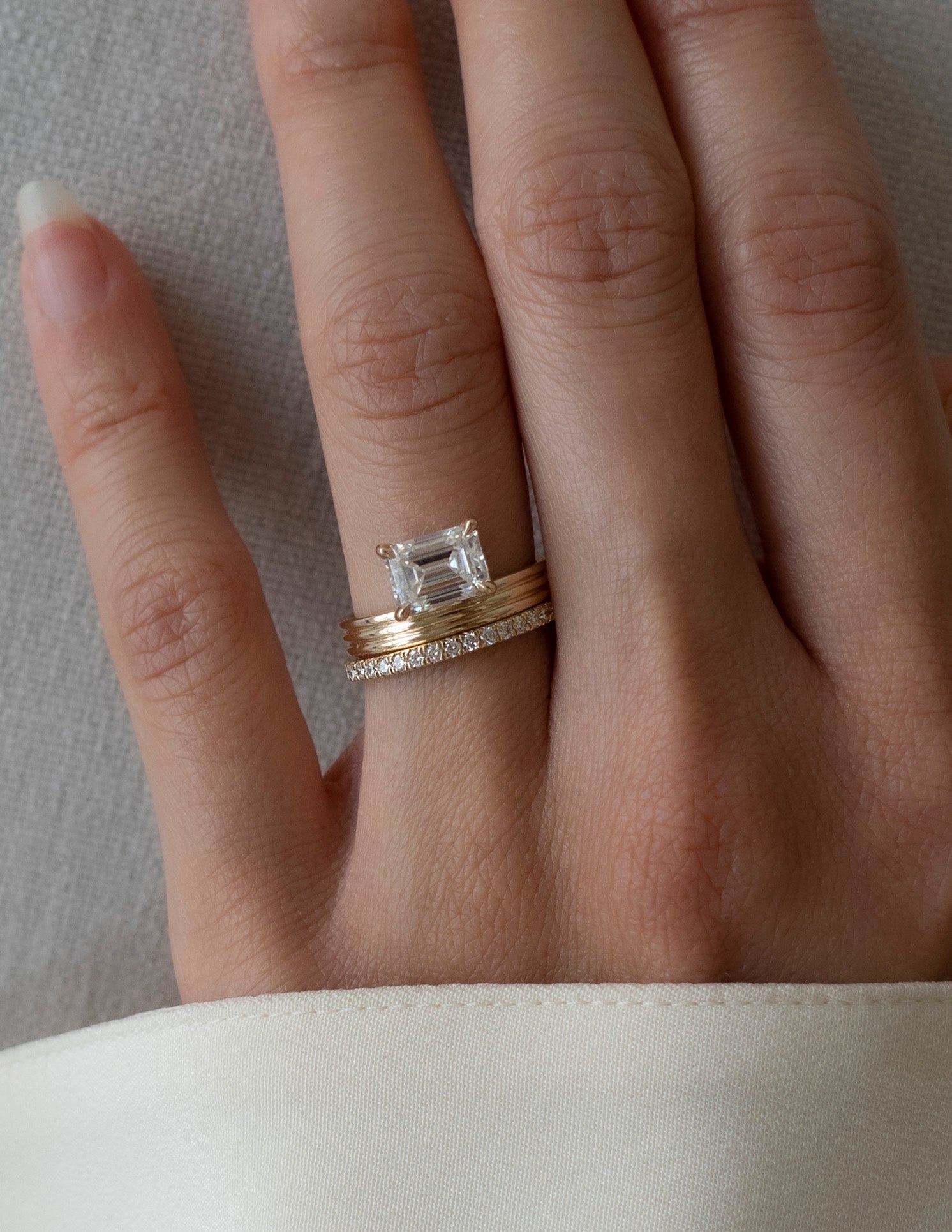 Eternity- 0.50 CT Round Lab Grown Diamond Wedding Band