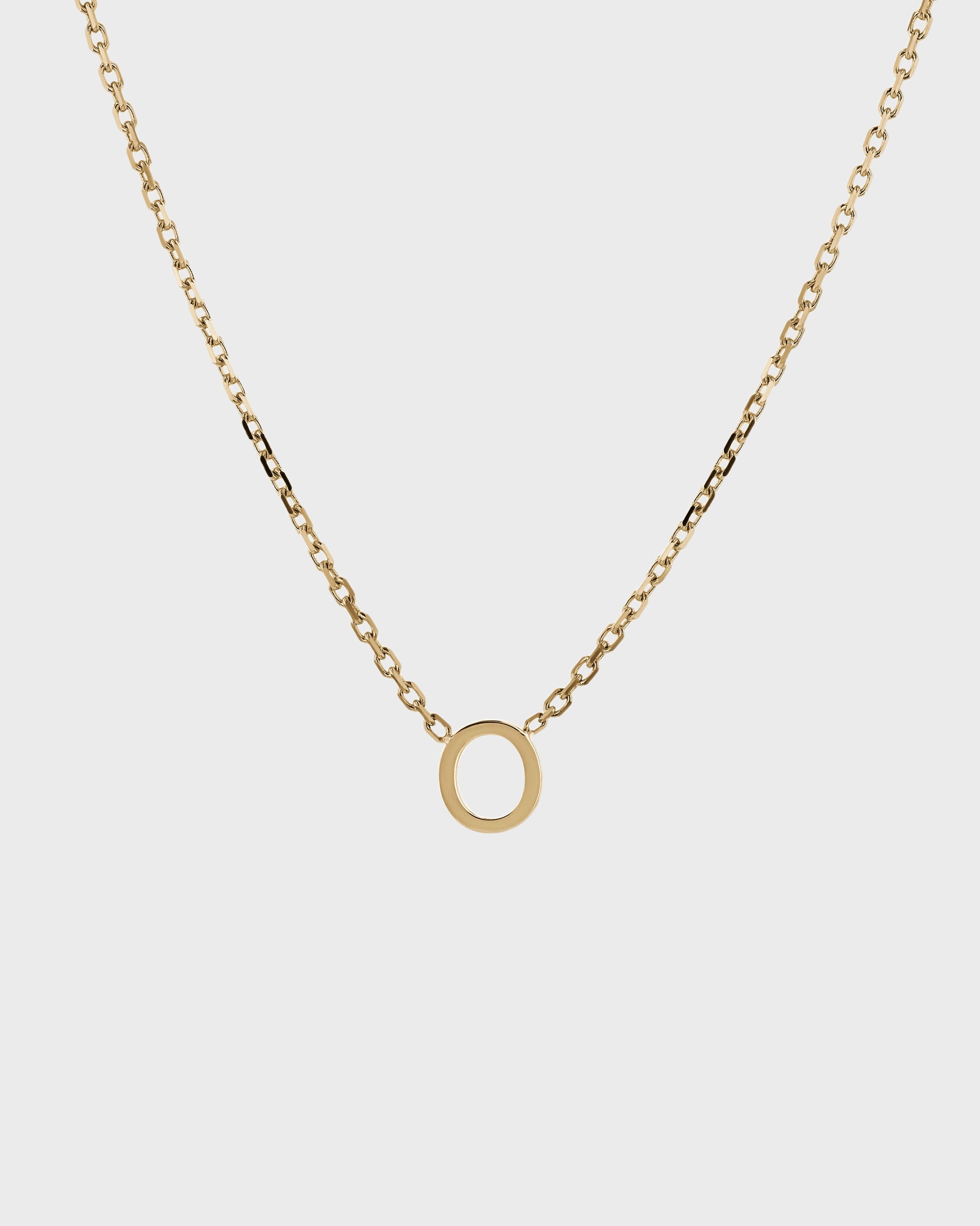 Elegant Gold Initial Choker Necklace