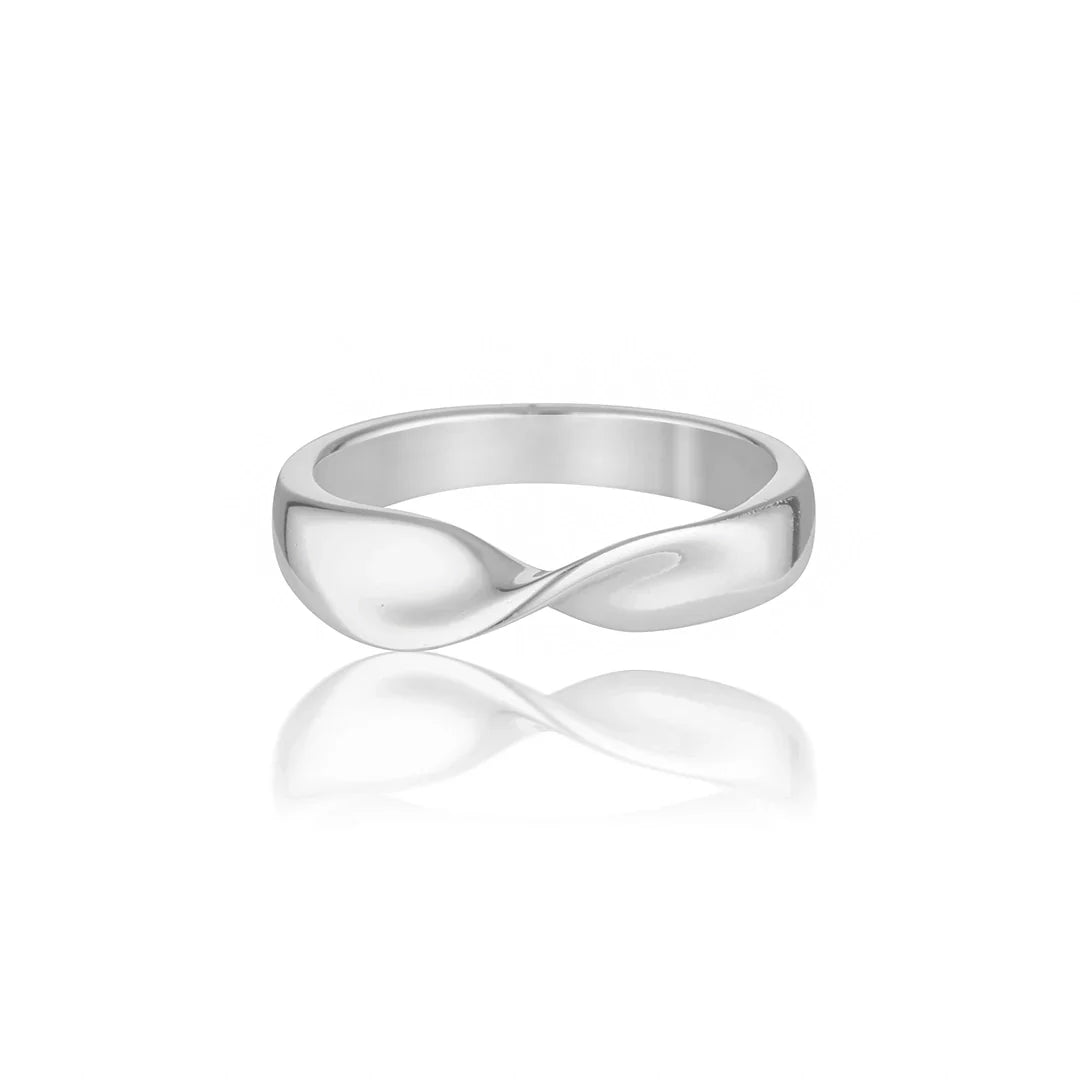 Classic Twisted Wedding Band 1