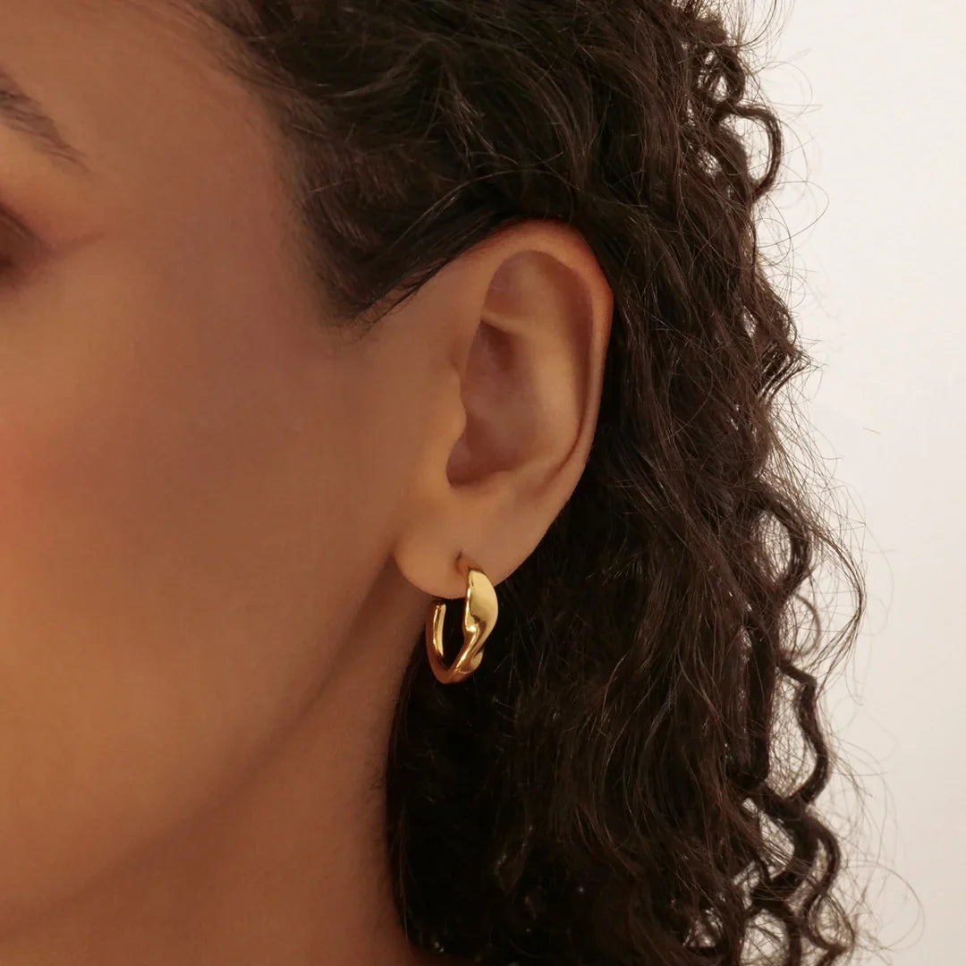 Swirl Hoop Earrings 27