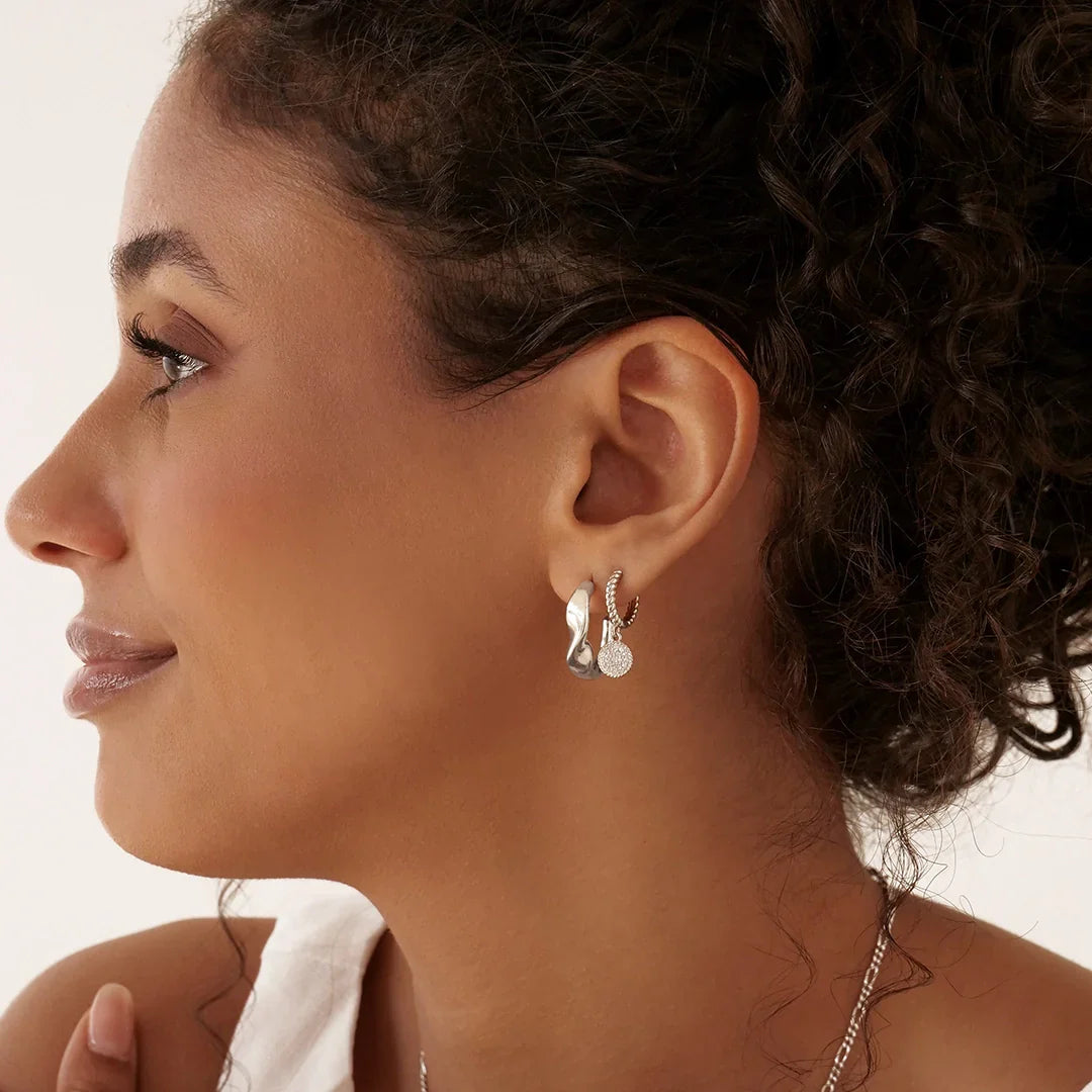 Swirl Hoop Earrings 15