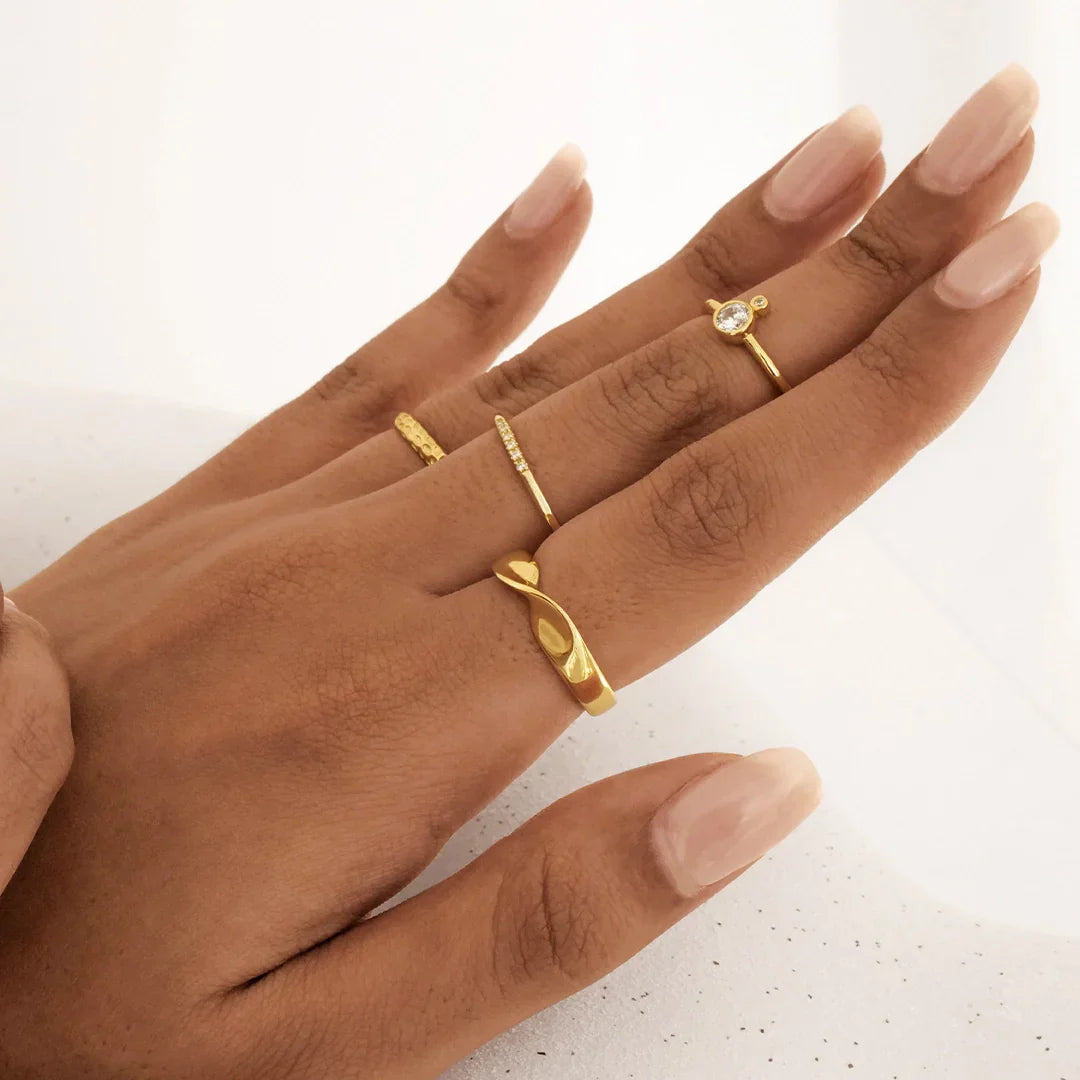 Classic Twisted Wedding Band 6