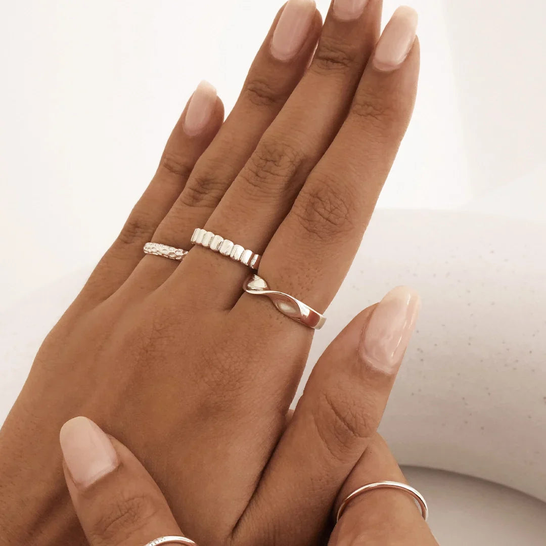 Classic Twisted Wedding Band 15