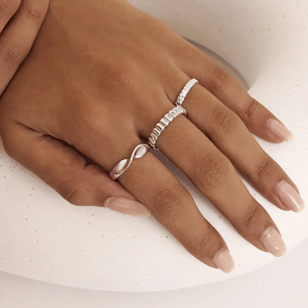 Classic Twisted Wedding Band 16