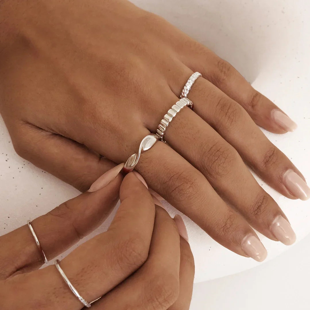 Classic Twisted Wedding Band 17