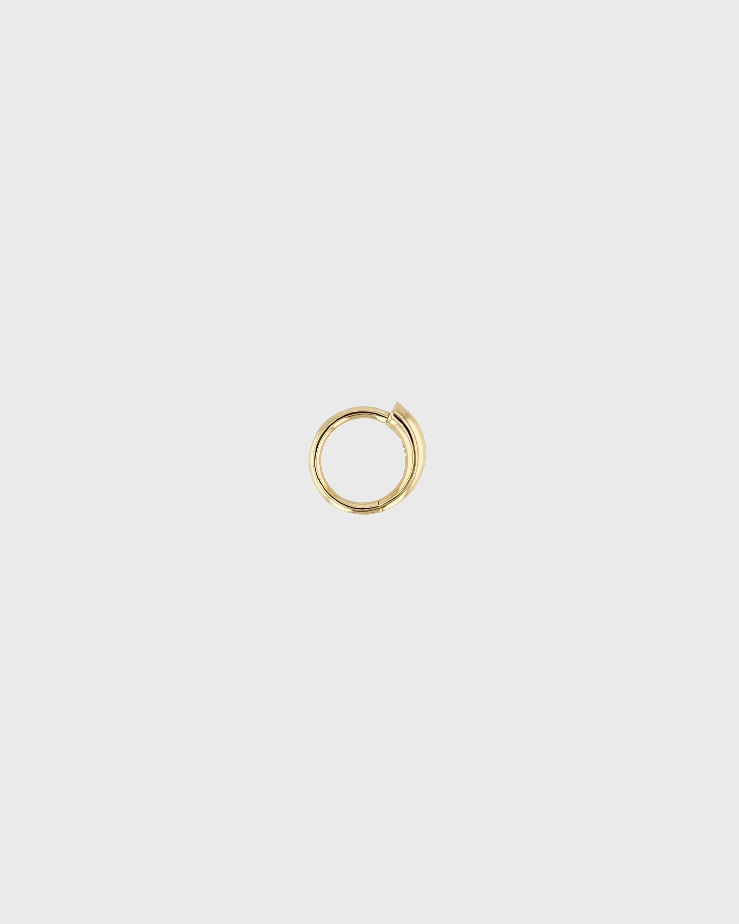 Golden Glam Huggie Hoop Earrings 1