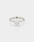 Load image into Gallery viewer, 2.0 CT Oval Lab Grown Diamond Solitaire  Engagement Ring
