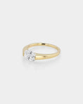 Load image into Gallery viewer, 0.50 CT Oval  Lab Grown Diamond Solitaire Engagement Ring
