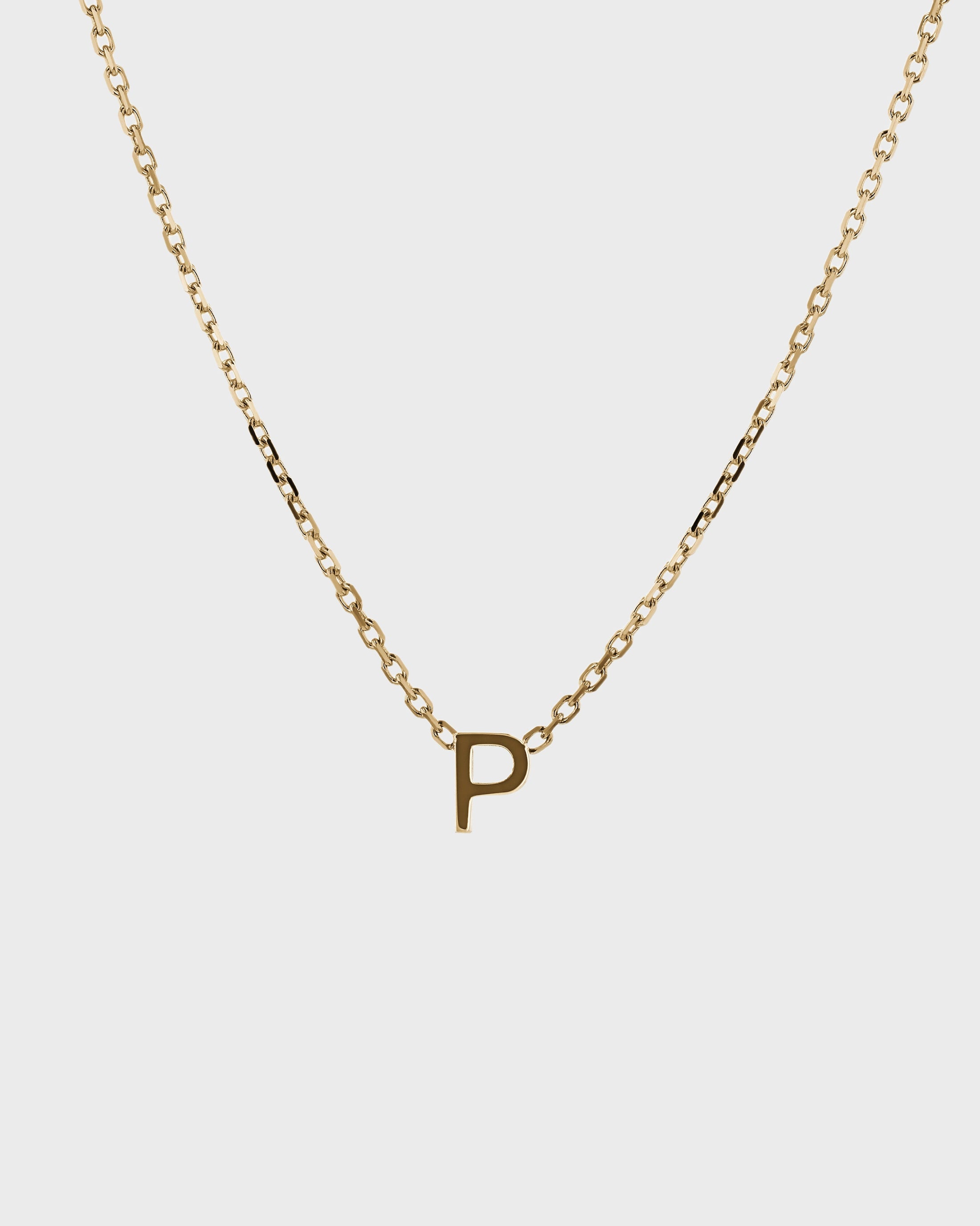 Elegant Gold Initial Choker Necklace