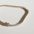 Load image into Gallery viewer, Elegant 3.0 TCW Lab-Grown Round Diamond Tennis Bracelet
