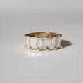 Load image into Gallery viewer, Radiant 0.50 TCW Emerald-Cut Lab Grown Diamond Wedding Band
