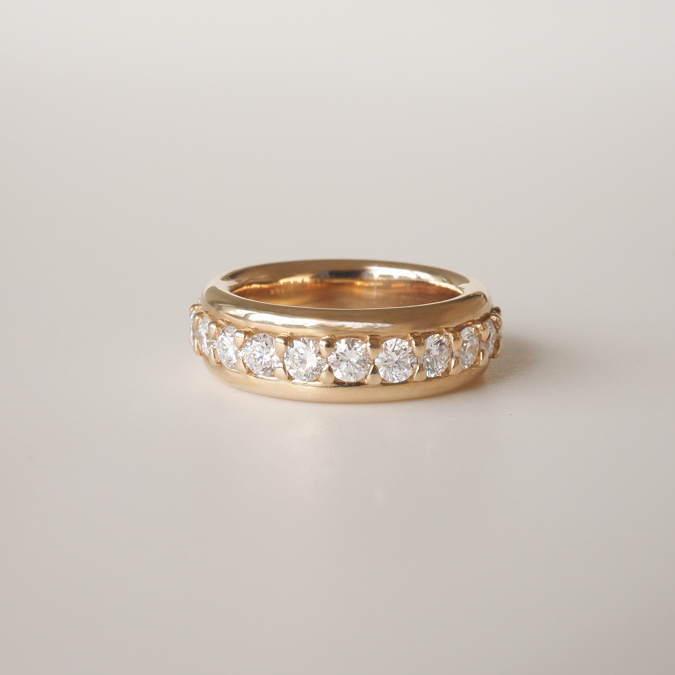 Radiant 0.50 TCW Round Lab Grown Diamond Eternity Band