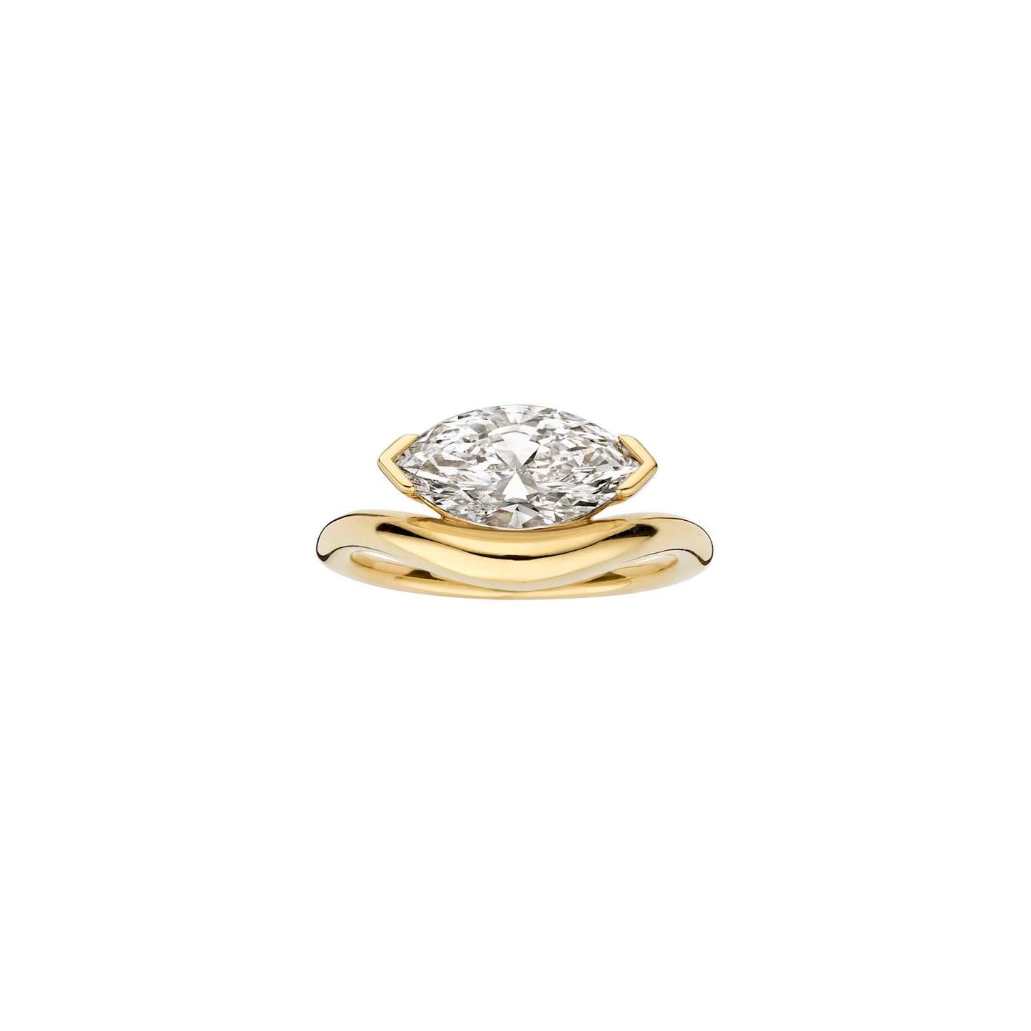Hidden Halo-1.5 CT Round Lab Grown Diamond Engagement Ring