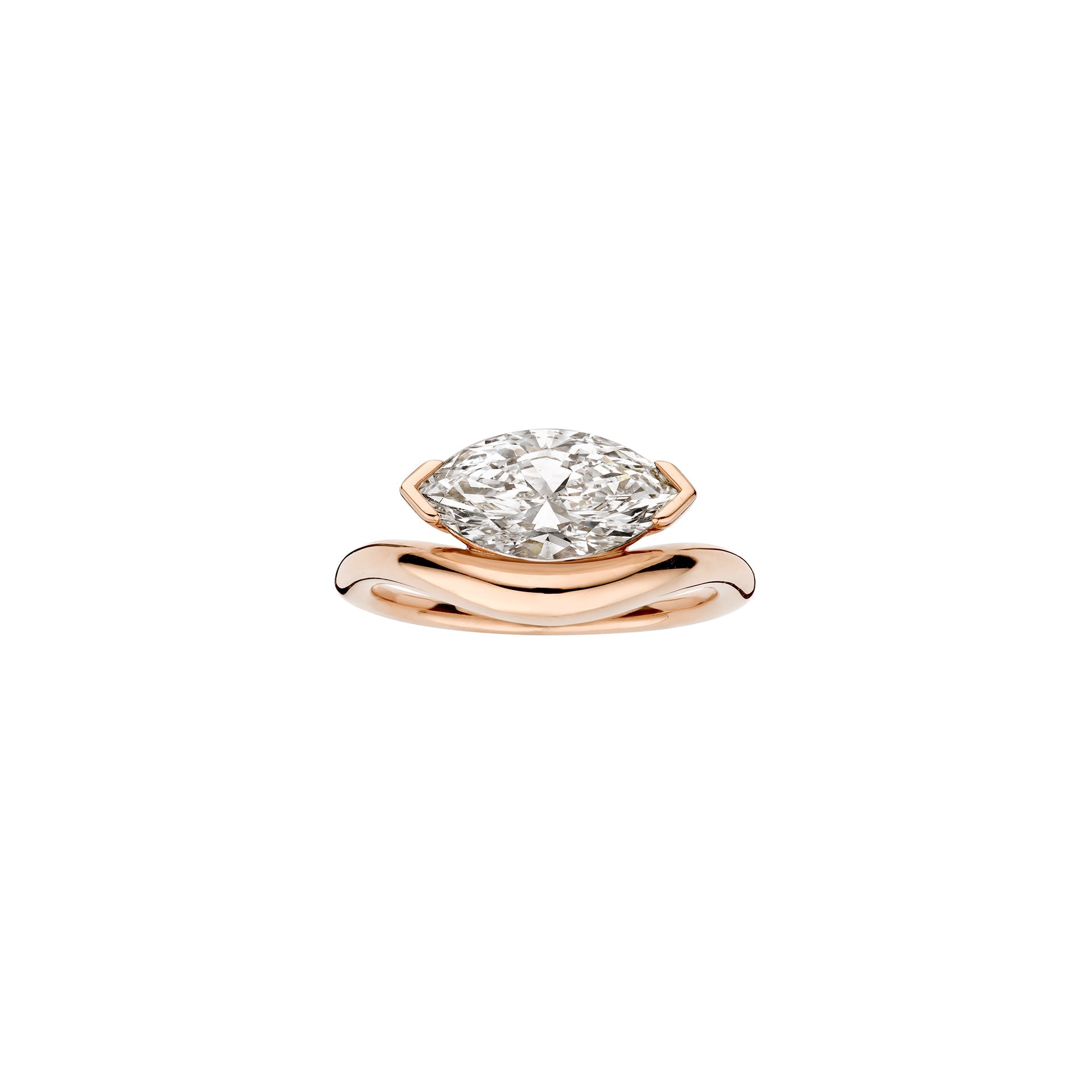 Hidden Halo-1.5 CT Round Lab Grown Diamond Engagement Ring