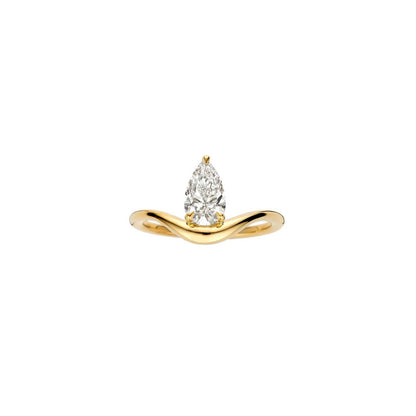 Hidden Halo-1.5 CT Round Lab Grown Diamond Engagement Ring