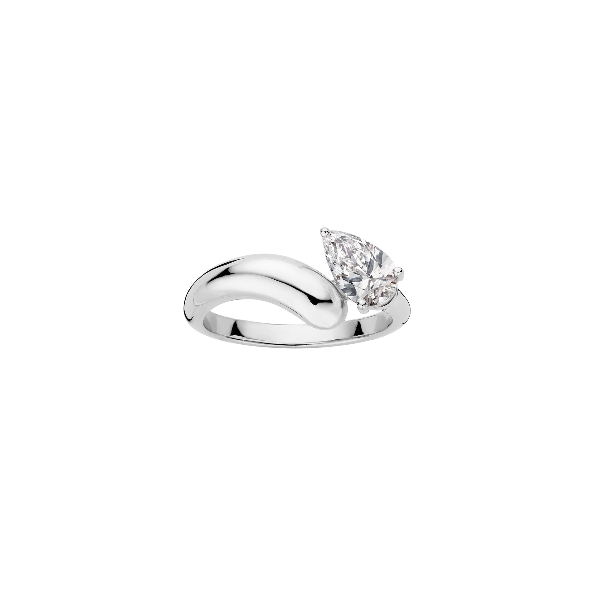 Hidden Halo-1.5 CT Round Lab Grown Diamond Engagement Ring