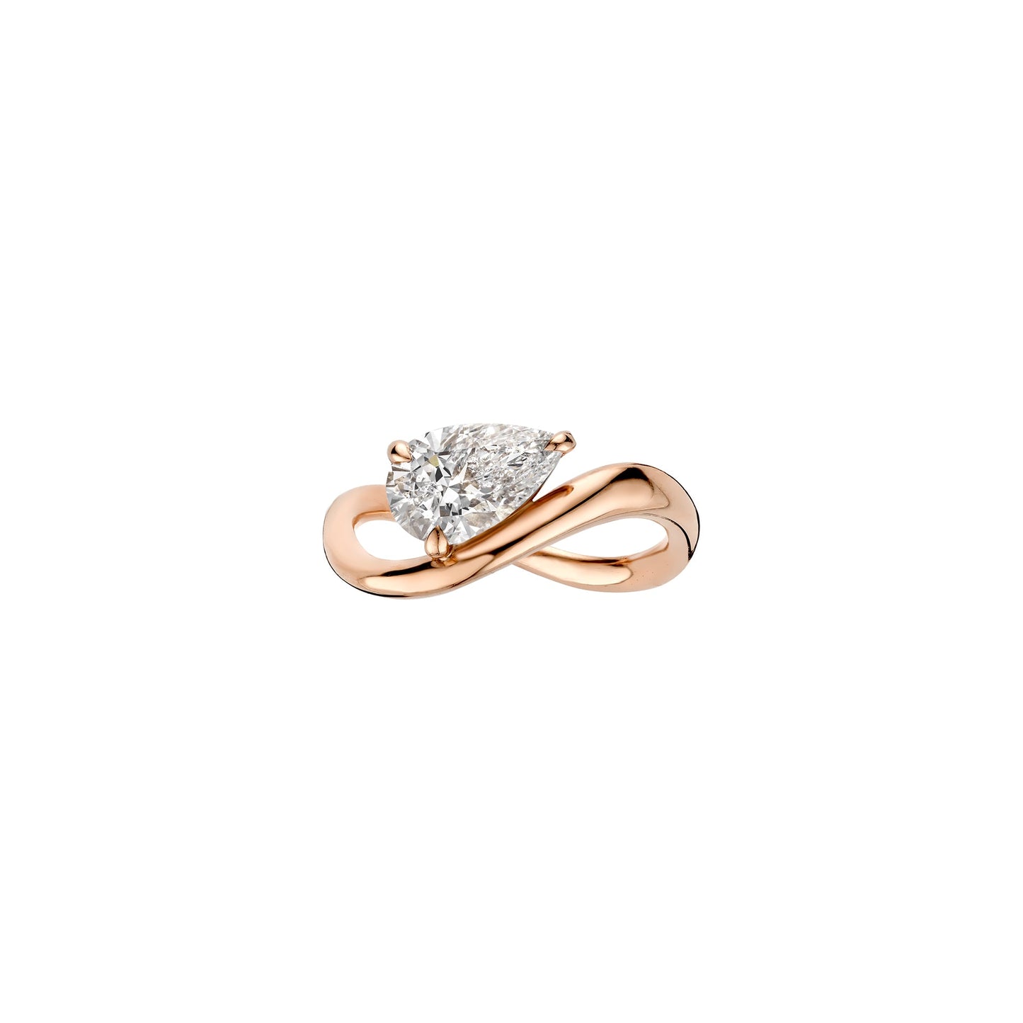 Hidden Halo-1.5 CT Round Lab Grown Diamond Engagement Ring