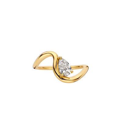 Hidden Halo-1.5 CT Round Lab Grown Diamond Engagement Ring