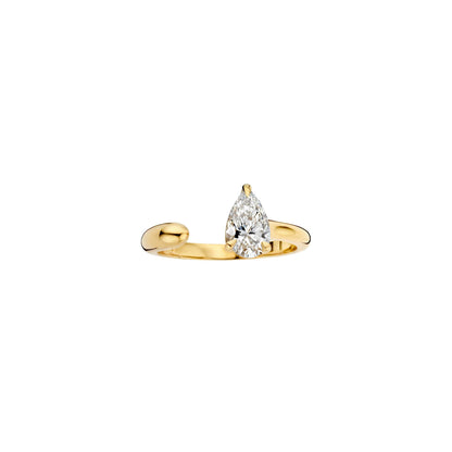 Hidden Halo-1.5 CT Round Lab Grown Diamond Engagement Ring