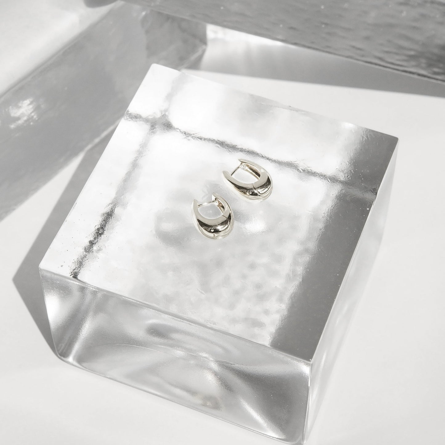 Simple Bag Hoop Earrings 5