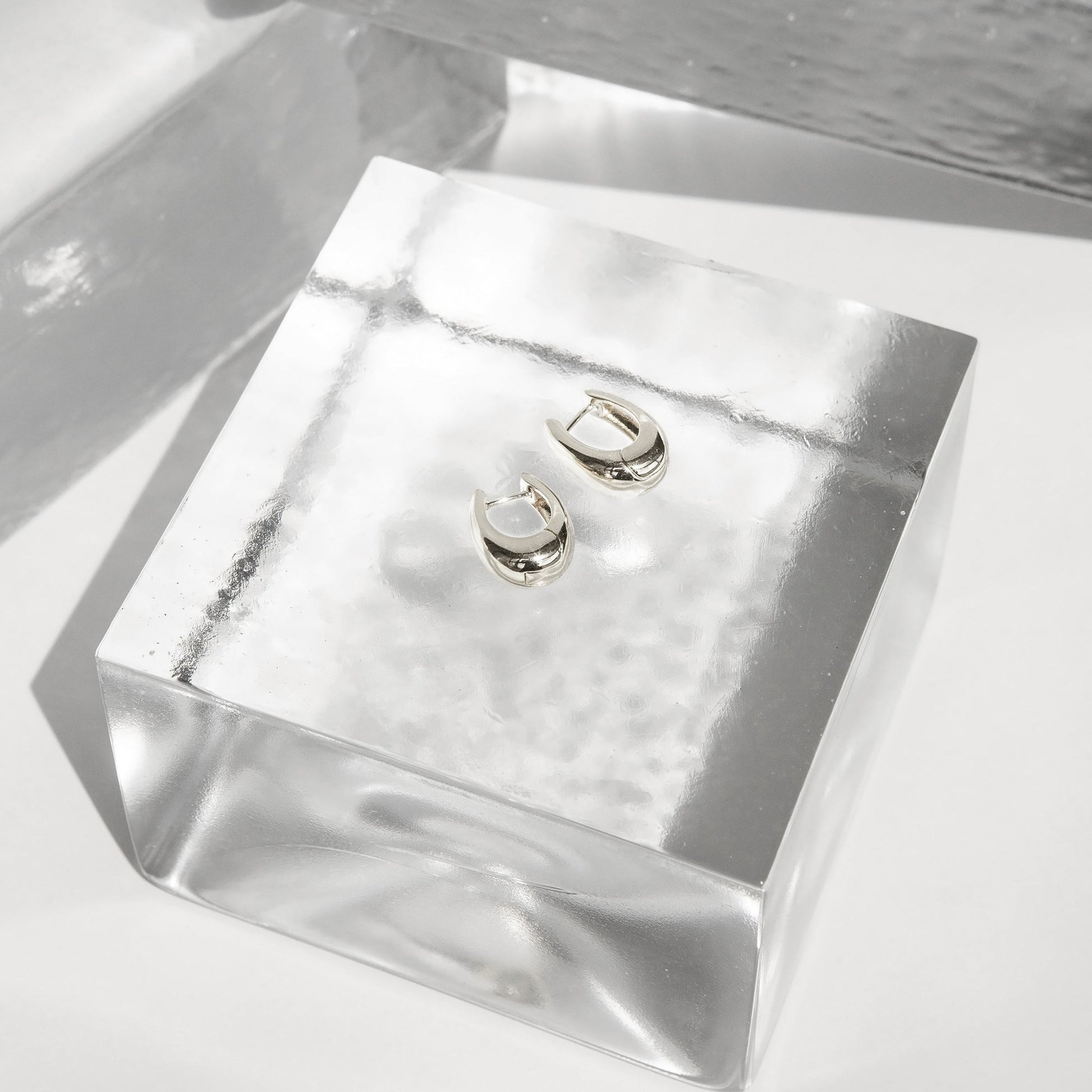 Simple Bag Hoop Earrings 5