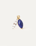 Load image into Gallery viewer, Ethereal Marquise Blue Opal and Lab Made Diamond Drop Earrings
