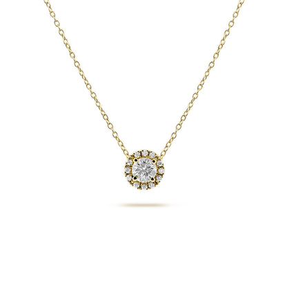 Solitaire- 1.0 CT Oval Lab Grown Diamond Necklace