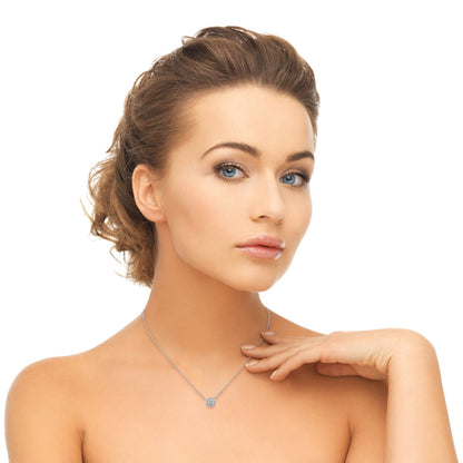 Solitaire- 1.0 CT Oval Lab Grown Diamond Necklace