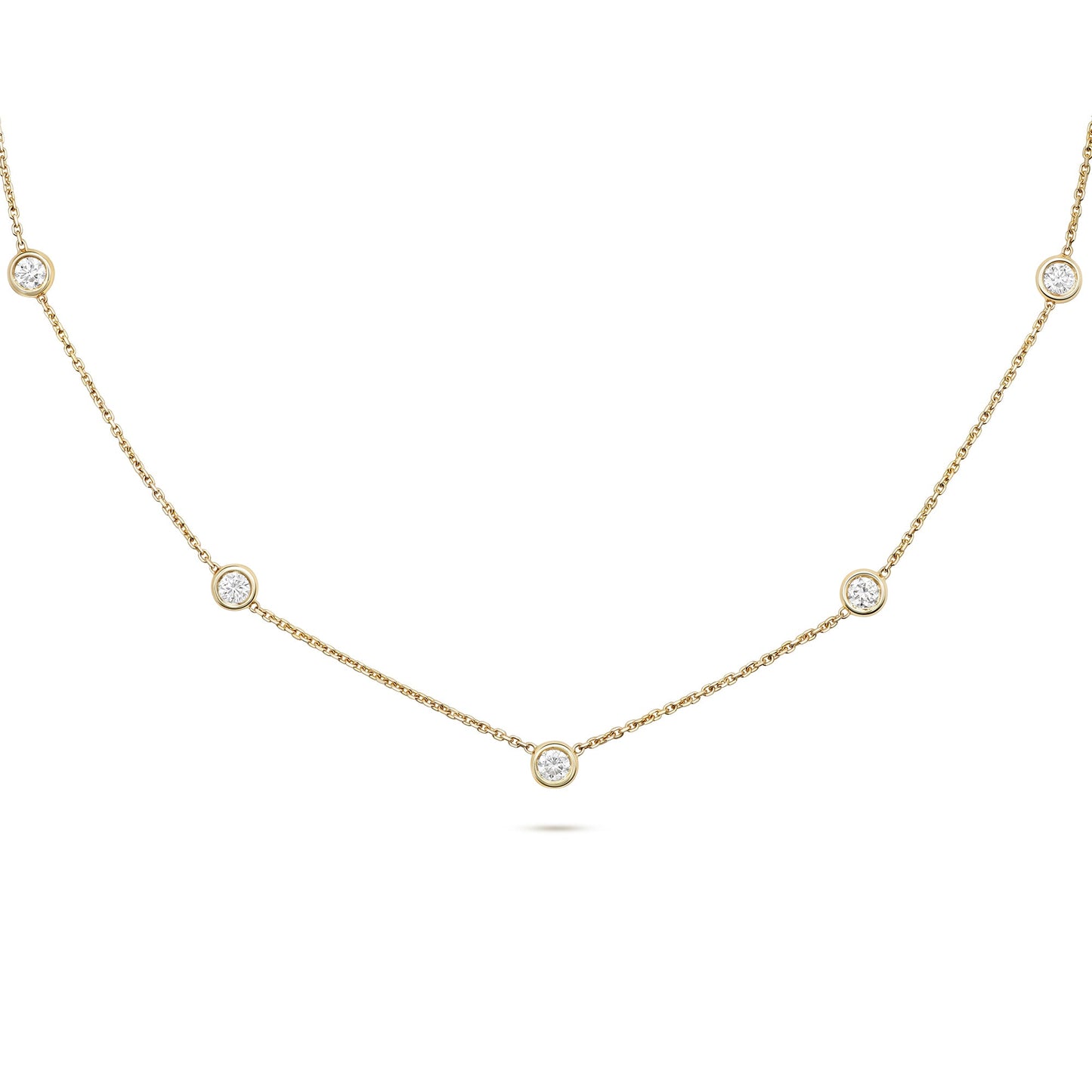 Solitaire- 1.0 CT Oval Lab Grown Diamond Necklace