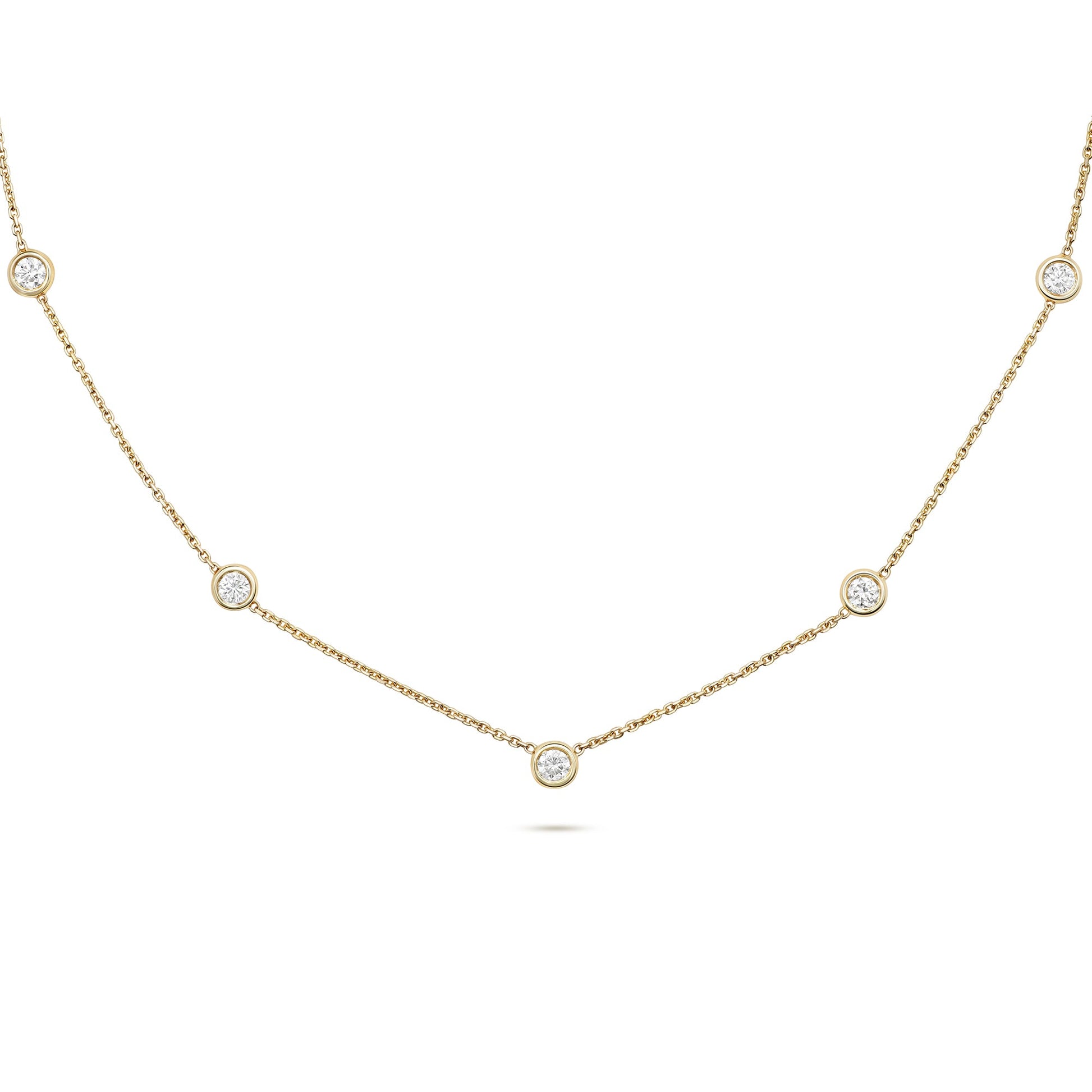 Solitaire- 1.0 CT Oval Lab Grown Diamond Necklace