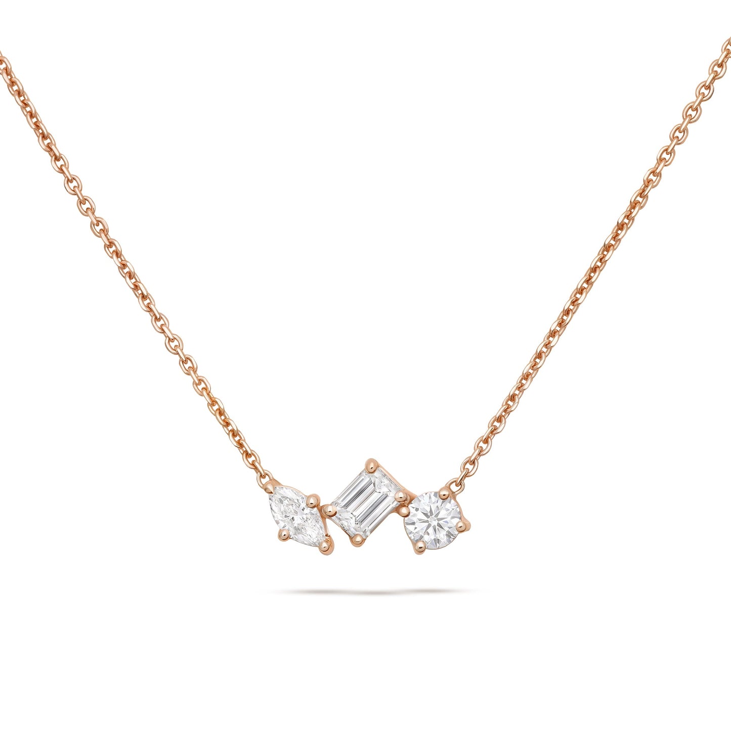 Solitaire- 1.0 CT Oval Lab Grown Diamond Necklace