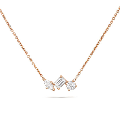 Solitaire- 1.0 CT Oval Lab Grown Diamond Necklace