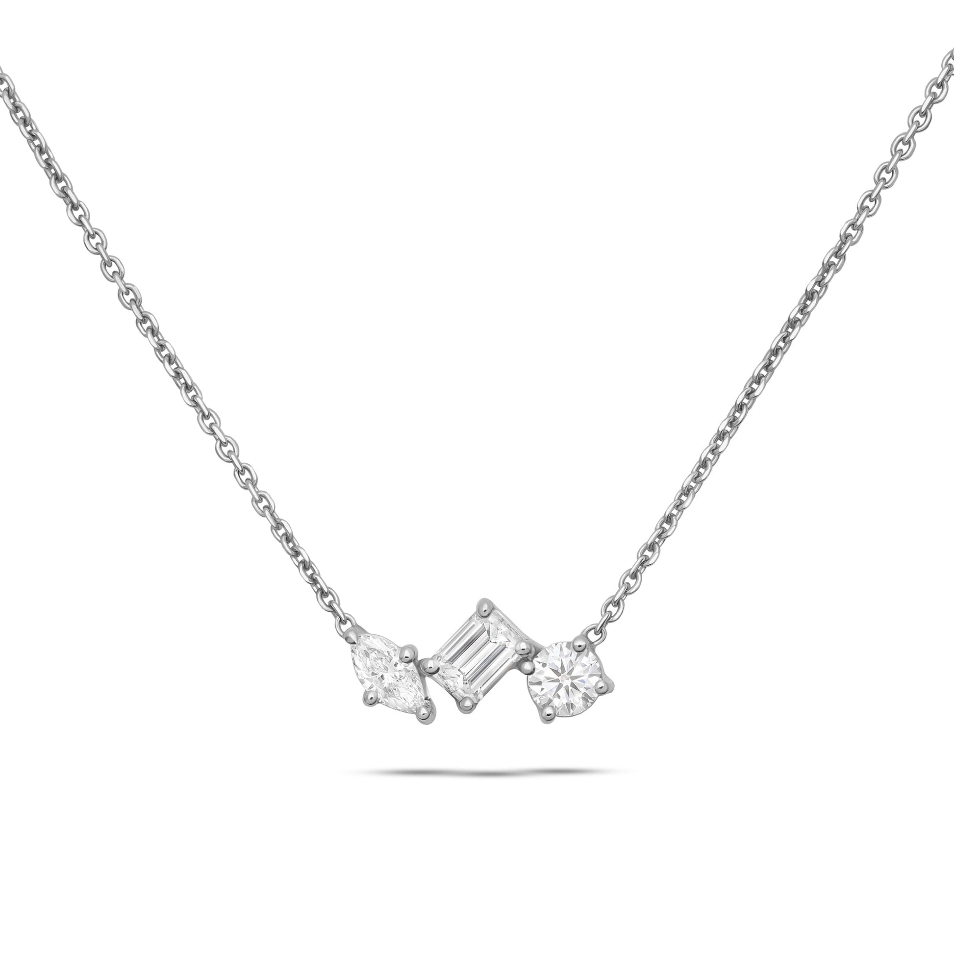 Solitaire- 1.0 CT Oval Lab Grown Diamond Necklace