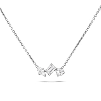 Solitaire- 1.0 CT Oval Lab Grown Diamond Necklace