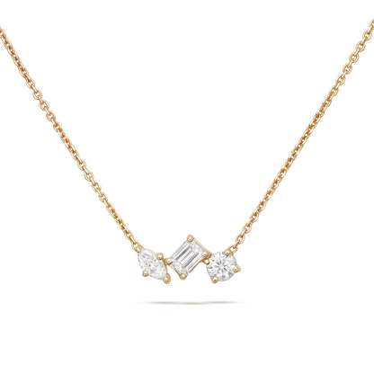 Solitaire- 1.0 CT Oval Lab Grown Diamond Necklace
